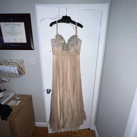 Dresses | Champagne Prom Dress | Poshmark